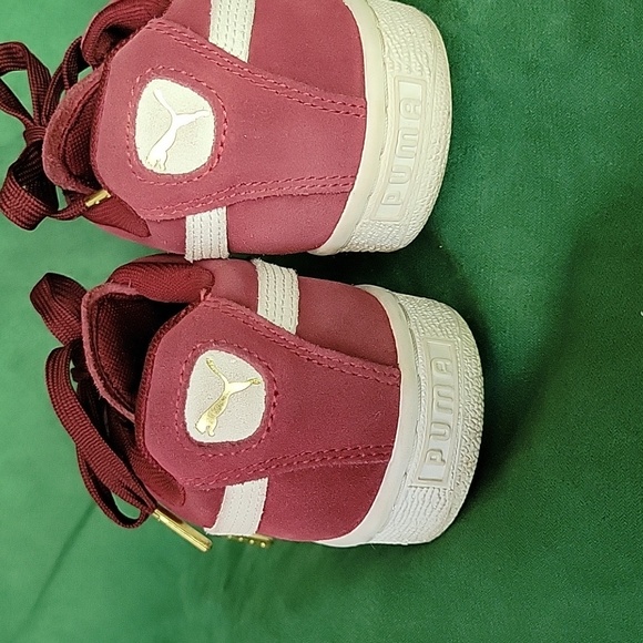 Puma Burgundy Sneakers - Picture 3 of 4